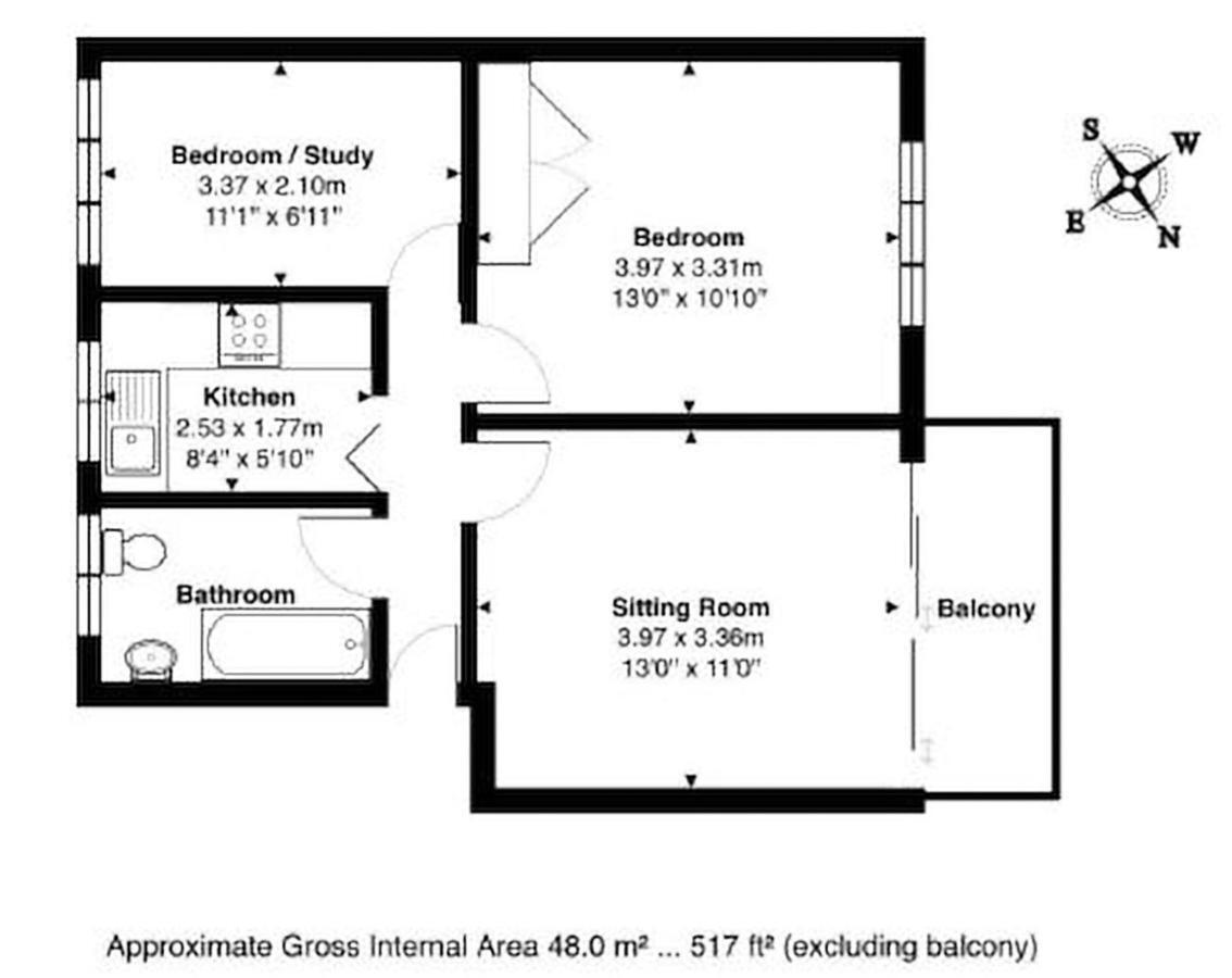 Apartament Apple Perch 2Br Flat - Free Parking Oksford Zewnętrze zdjęcie